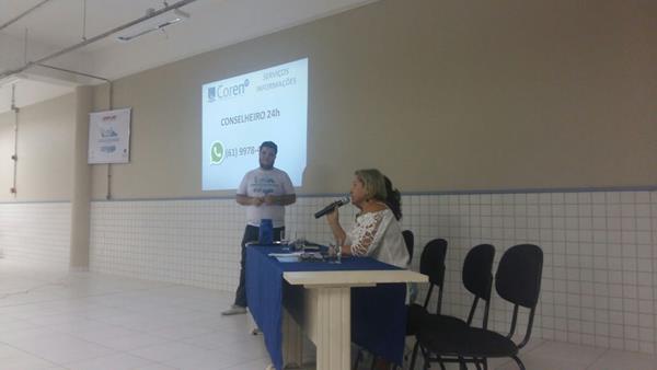 ABEn-DF na Semana Basileira de Enfermagem da Uniplan Aguas Claras - 10/05 Noite - Diretora Daniela Martins